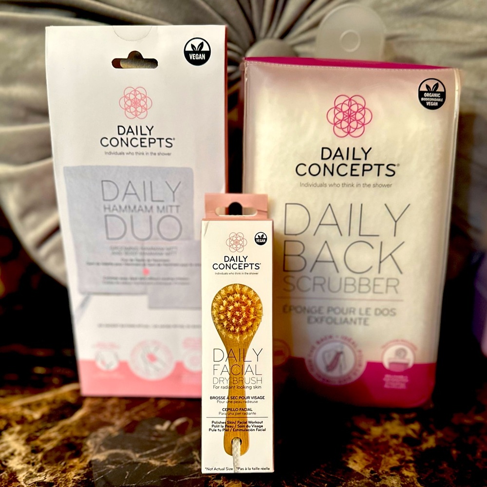 Daily Concepts 3pc Body & Face Bundle